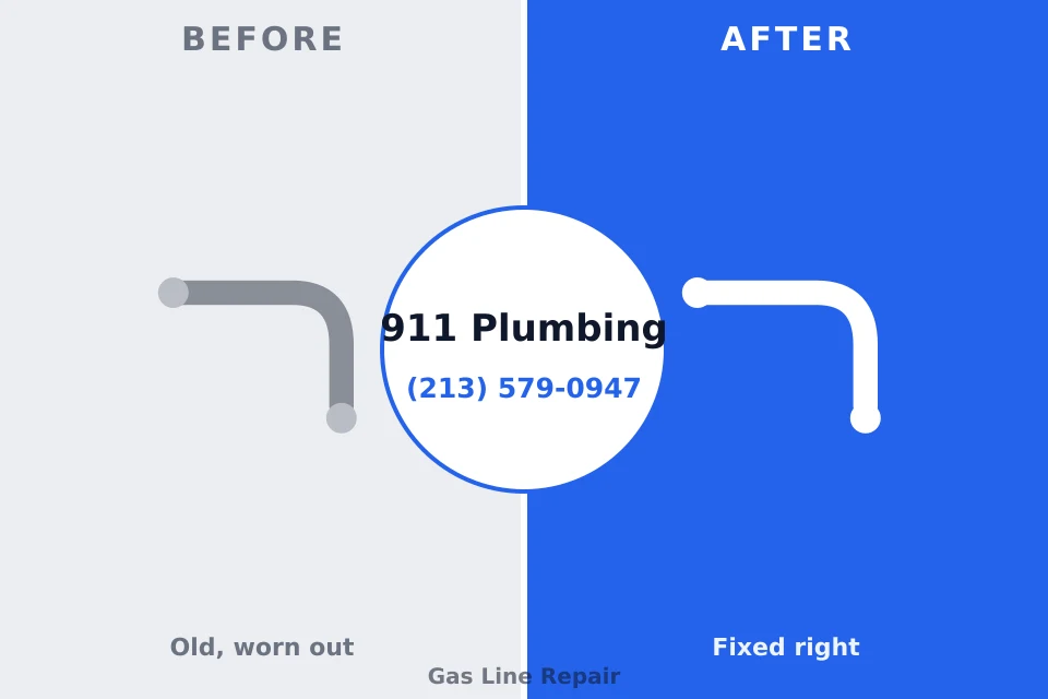 Before and after: plumbing company Harlem, FL